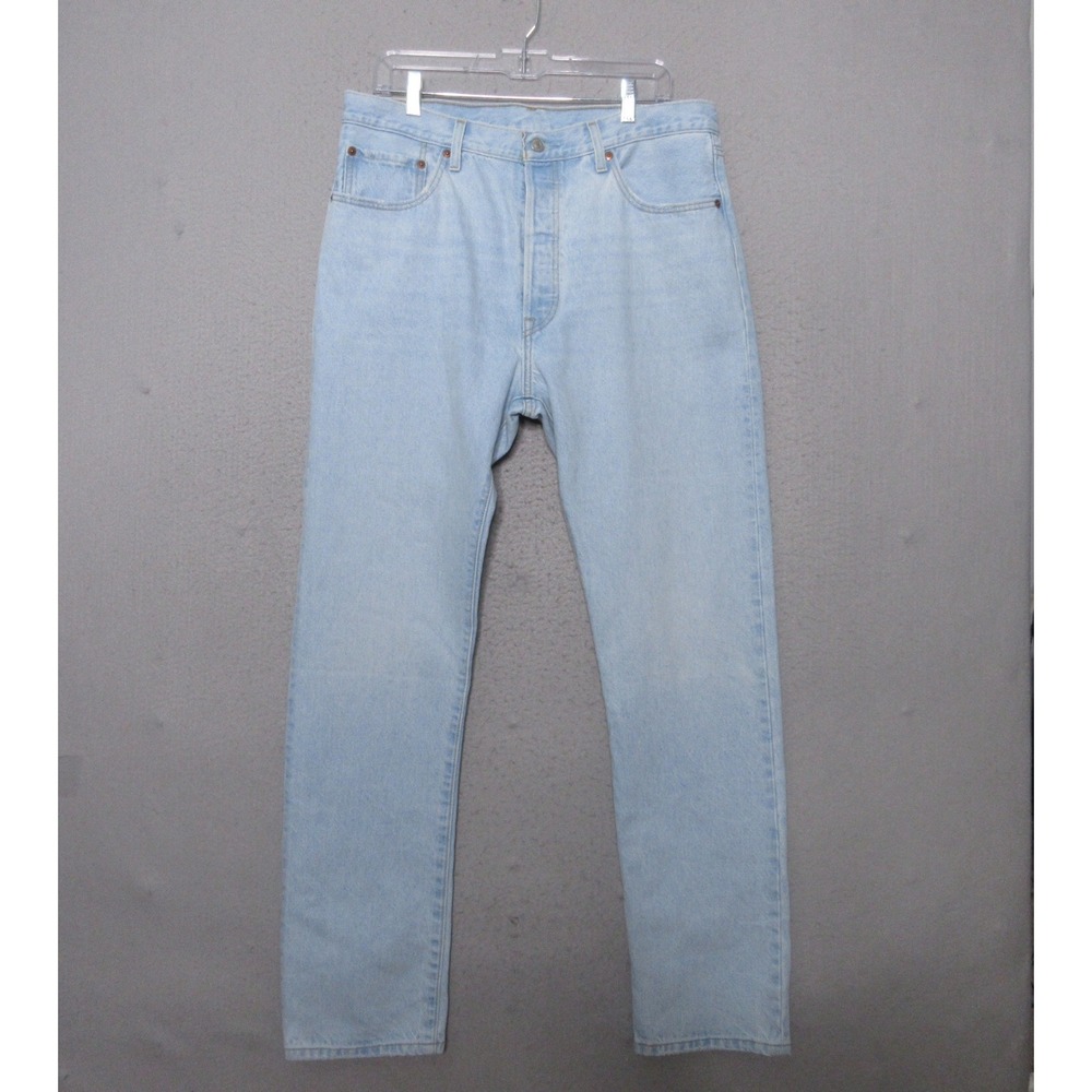 Levis 501 Women Jeans 33 Original Fit‎ Light Wash Button Fly 90s Iconic Classic